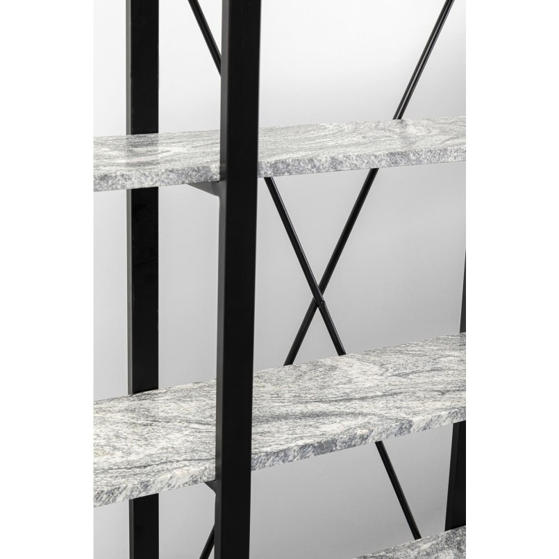 Grijs en wit granieten schap - Okinawa - Kare Design