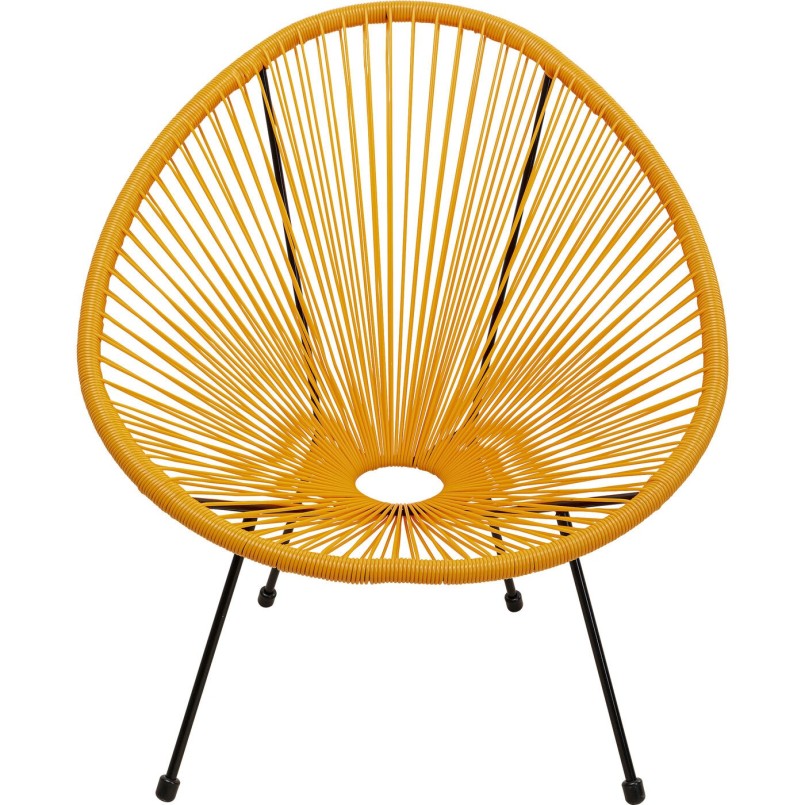 Oranje tuinfauteuil - Acapulco - Kare Design