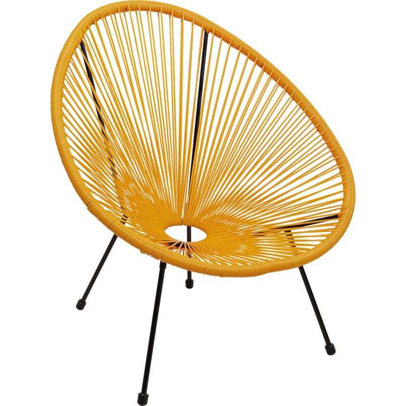 Oranje tuinfauteuil - Acapulco - Kare Design