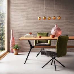 Groene retro stoel - Chelsea - Kare Design