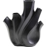 Vase Flame noir 29cm