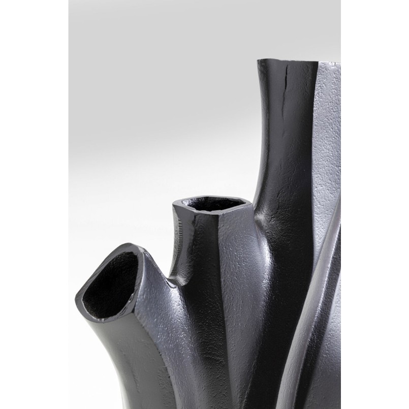 Vase Flame noir 29cm