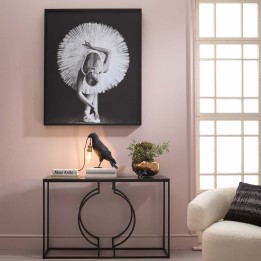 Retro zwarte console - Miami Loft - Kare Design