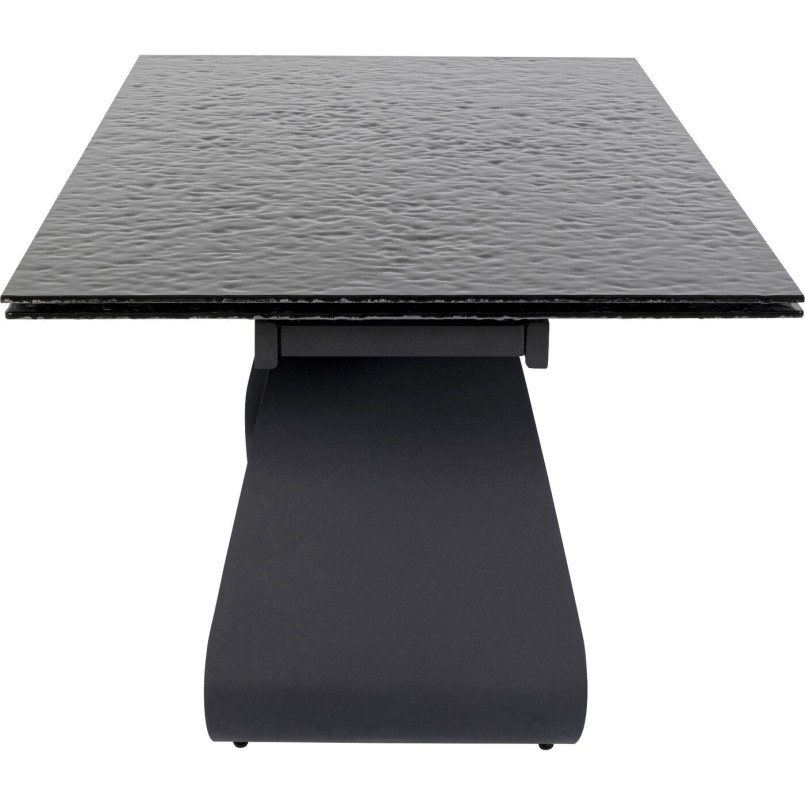 Table à rallonges  Bellagio verre 180(40+40)x95cm