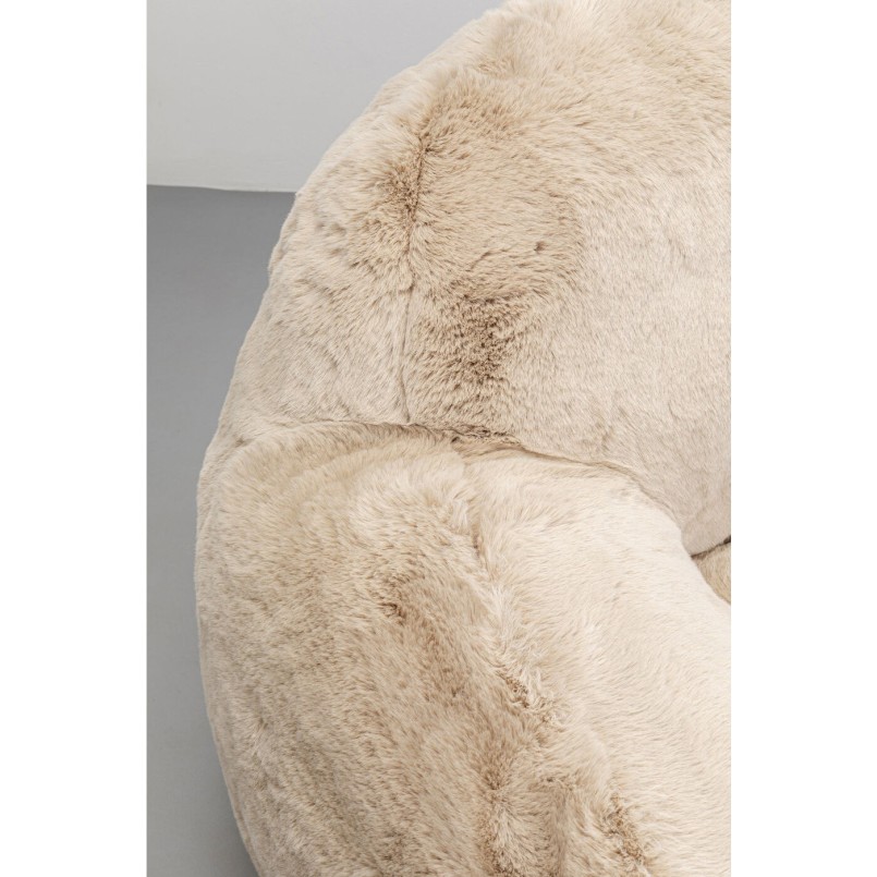 Fauteuil Mika crème