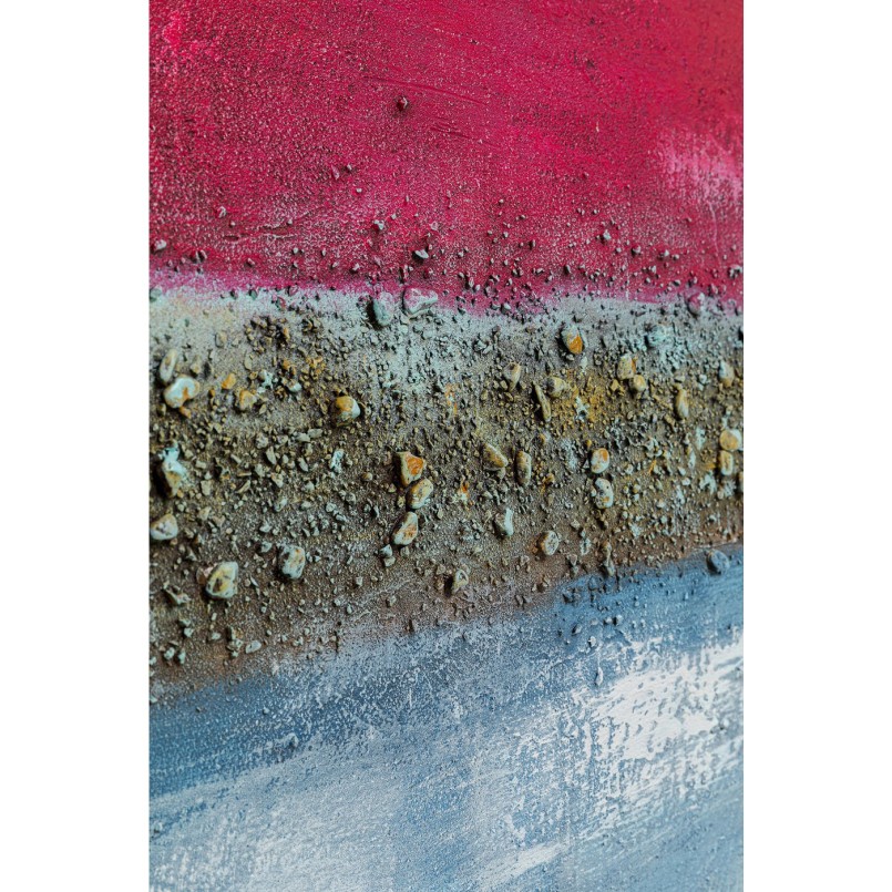 Tableau sur toile Vista rouge 90x120cm