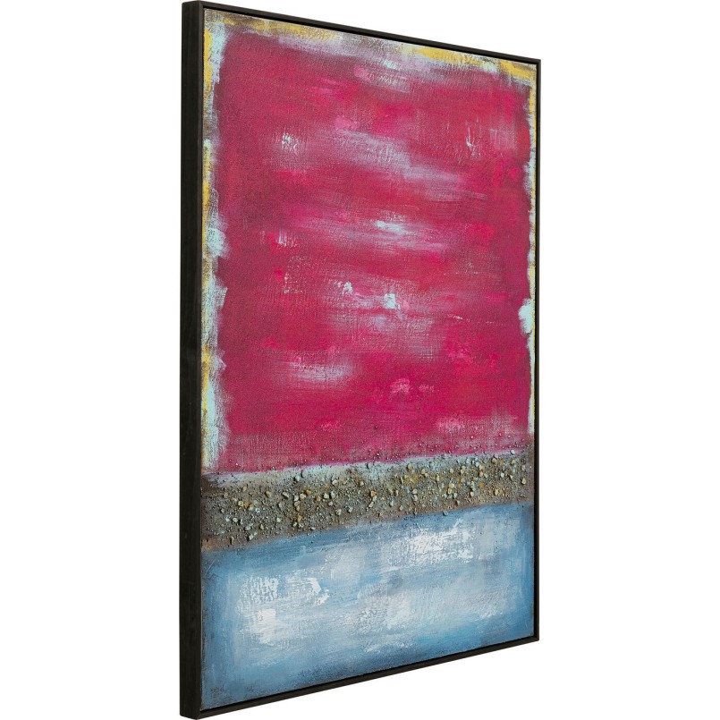 Tableau sur toile Vista rouge 90x120cm