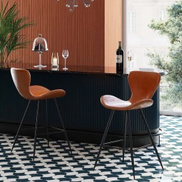 Brown rustic bar stool - Rusty - Kare Design