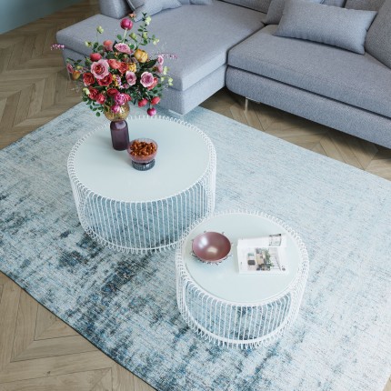 Salontafel Wire Wit (2/Set) Kare Design Salontafel Wire Wit (2/Set) Kare Design