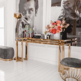 Goud retro console - Gold Rush - Kare Design