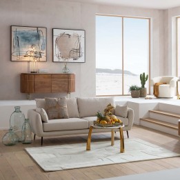 Hedendaagse creme bank - Amalfi - Kare Design