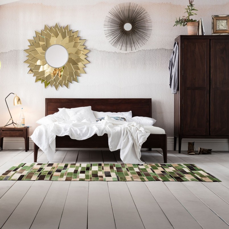 Eigentijds donkerhouten bed - Brooklyn Walnut - Kare Design