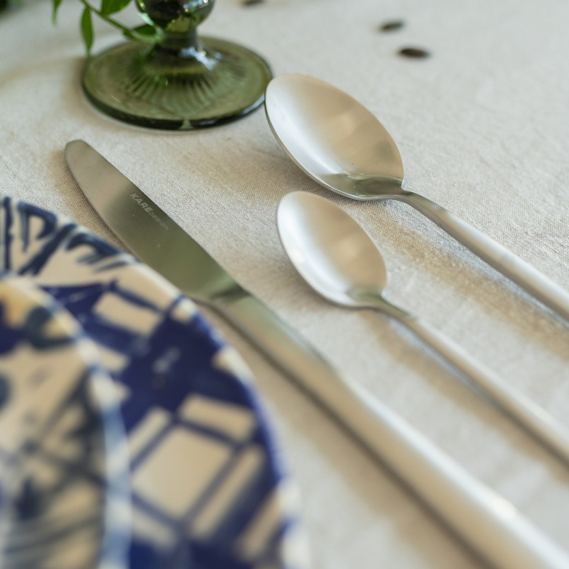 Blauwe en witte dinerborden - Fresco - Kare Design