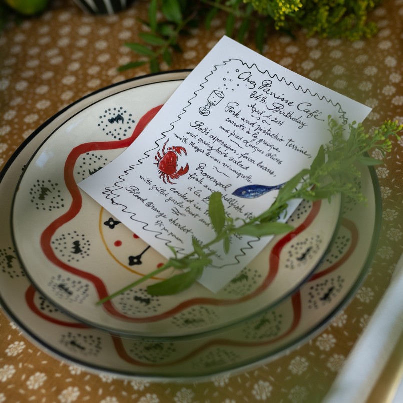 Bord met veelkleurige motieven - Los Cabos - Kare Design