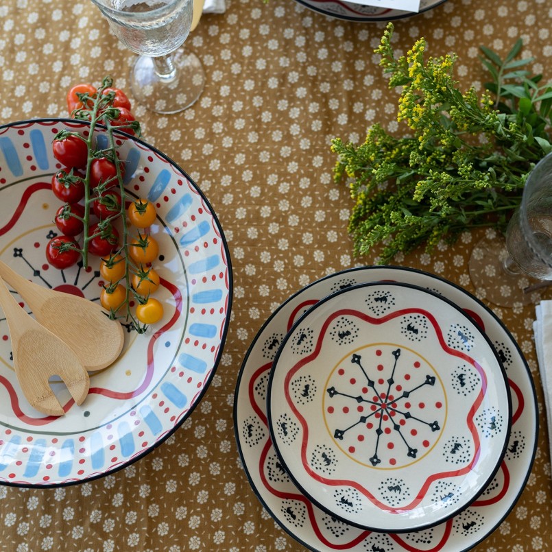 Bord met veelkleurige motieven - Los Cabos - Kare Design