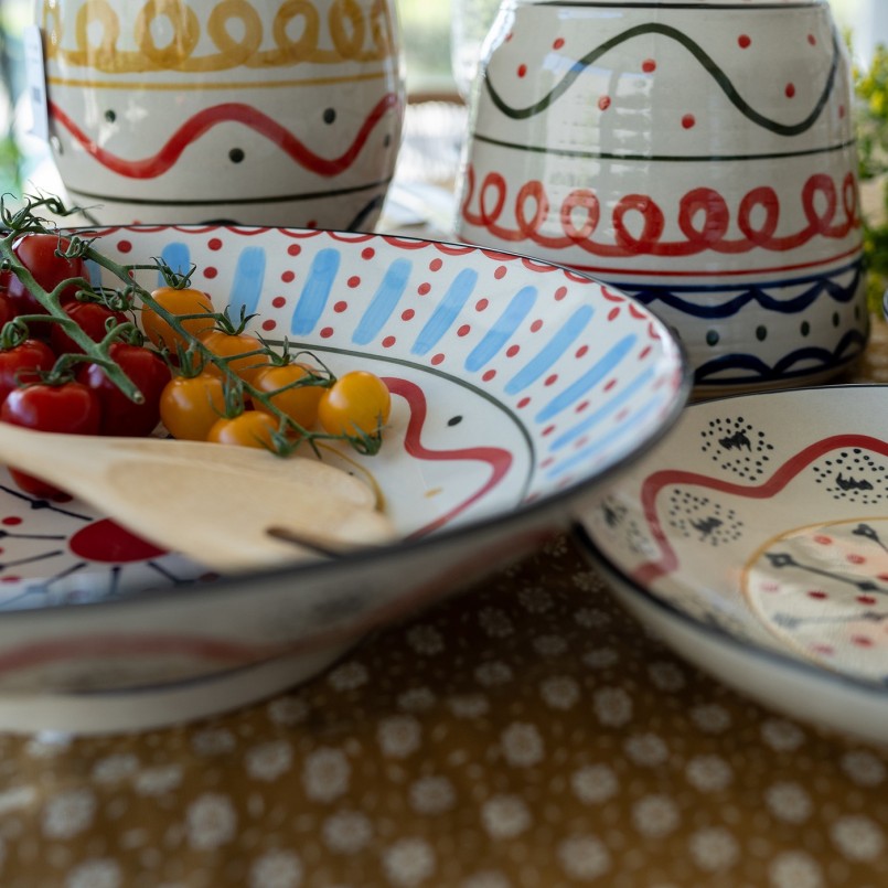 Bord met veelkleurige motieven - Los Cabos - Kare Design