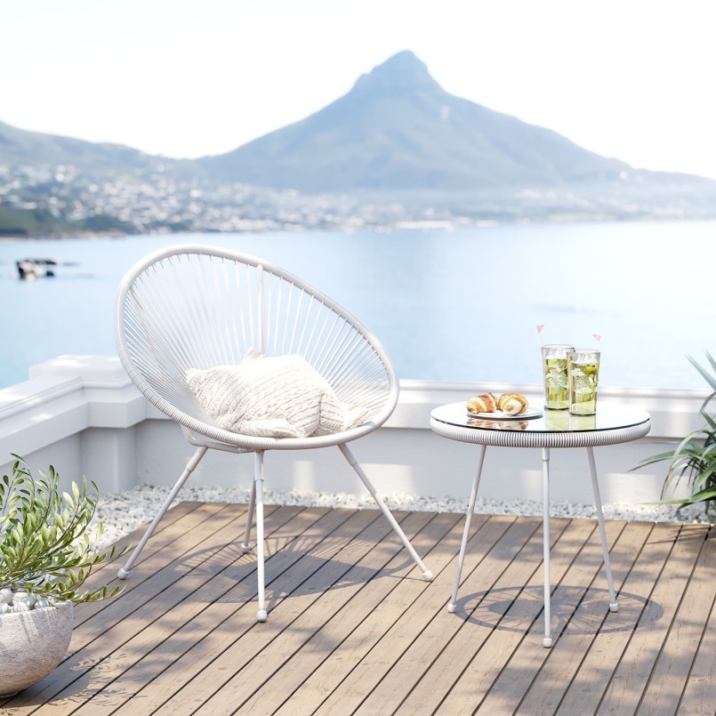 Hedendaagse bijzettafel - Acapulco - Kare Design