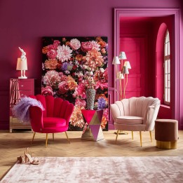 Glamoureuze spiegel bijzettafel - Luxe Driehoek - Kare Design