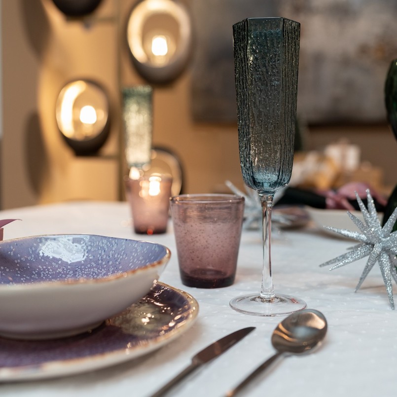 Purple dinner plates - Shirley - Kare Design