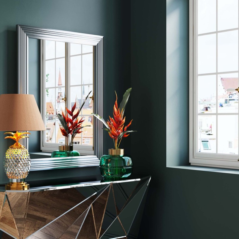 Modern mirror console - Prisma - Kare Design