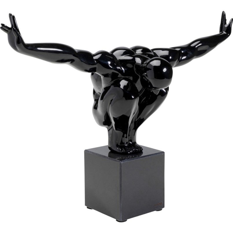 Deco Atlet Zwart Klein Kare Ontwerp