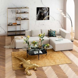 Rechter hoekbank voor room bank - Infinity - Kare Design