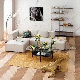 Linker hoek chaise longue voor room bank - Infinity - Kare Design