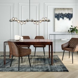 Retro wooden table - Brooklyn Walnut - Kare Design