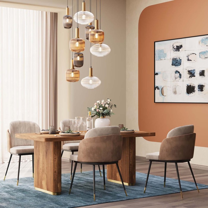 Solid mango table - Grace - Kare Design