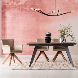 Eigentijdse bruine tafel - Amsterdam - Kare Design