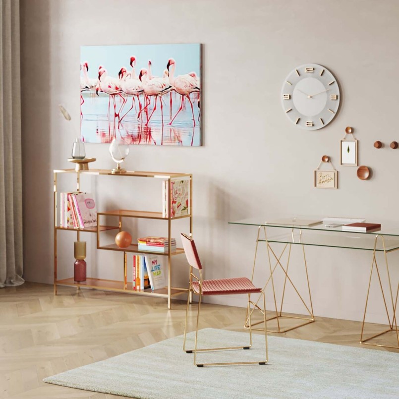 Moderne gouden plank - Loft - Kare Design