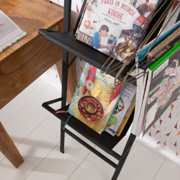 Modern Black Catalogue Holder - Kare Design