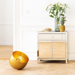 Minimalist golden table lamp - Apollo - Kare Design