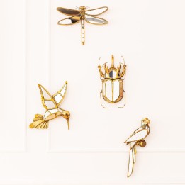 Mirror wall decoration - Beetle - Kare Design