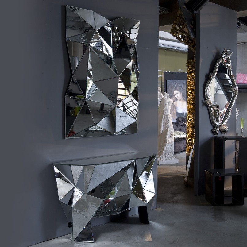 Mirror Prisma Kare Design