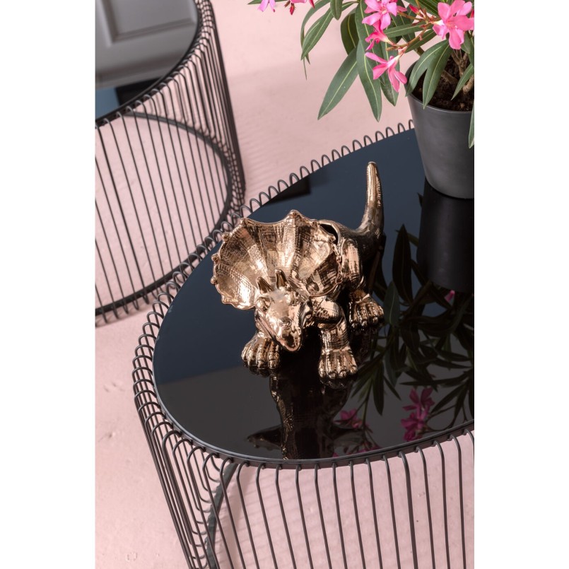 Moderne zwarte salontafel - Draad - Kare Design - Kare Design