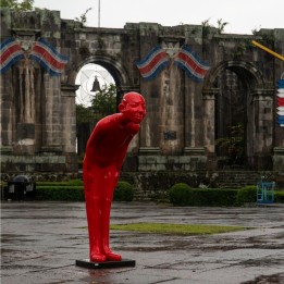 Deco Figurine Welkom Gast Red Guest Kare Ontwerp