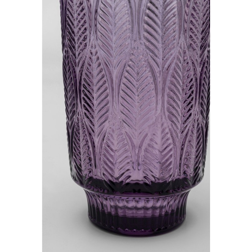 Purple glass water glasses - Fogli - Kare Design