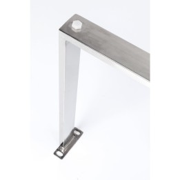 Chrome dining table legs - Tavola - Kare Design