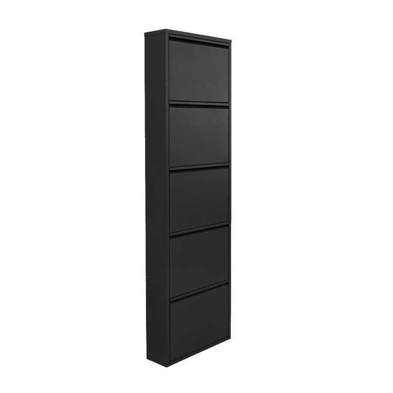 Shoe Container Caruso black 5 drawers Kare Design