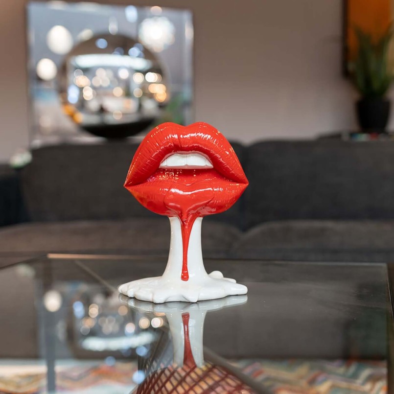 Rode lipdecoratie - Kare Design
