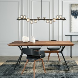 Eigentijdse zwarte hanglamp - Scala Balls - Kare Design