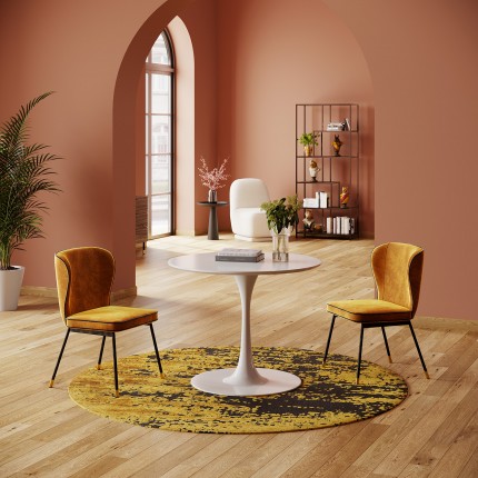 Eettafel Invitation Ø90cm wit Kare Design