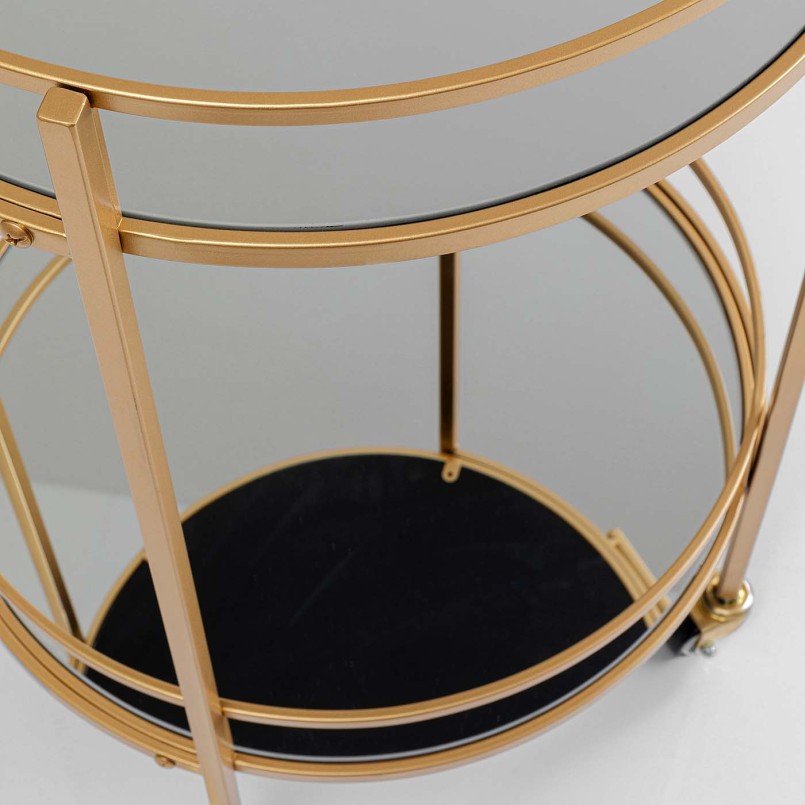 Retro stijl gouden dressoir - Emilia - Kare Design