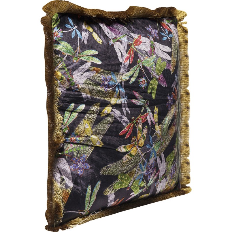 Libellenkussen zwart - Tropische tuin - Kare Design