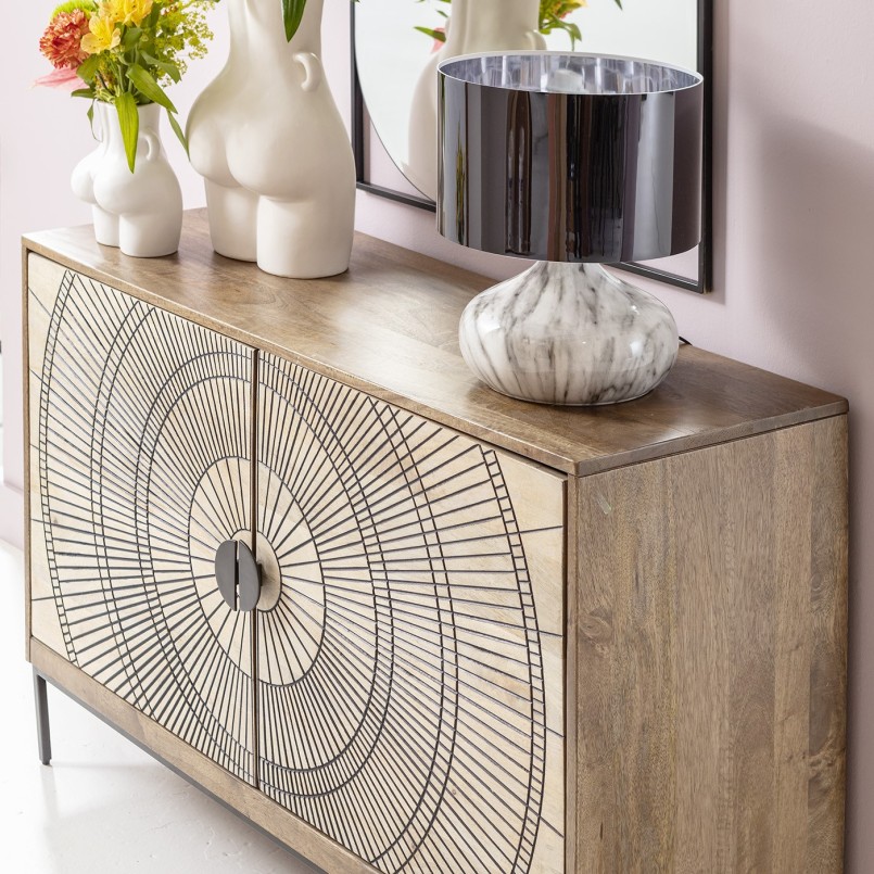 Hedendaagse houten dressoir - Eye Of Tiger - Kare Design