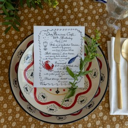 Bord met veelkleurige motieven - Los Cabos - Kare Design