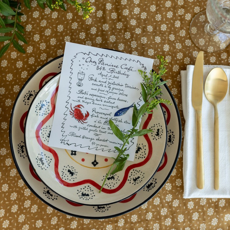 Bord met veelkleurige motieven - Los Cabos - Kare Design