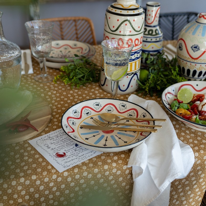 Bord met veelkleurige motieven - Los Cabos - Kare Design