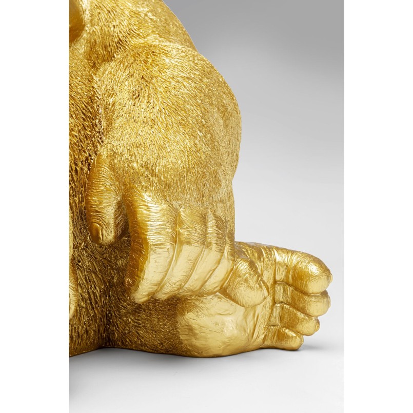 Gilded gorilla decoration - Kare Design